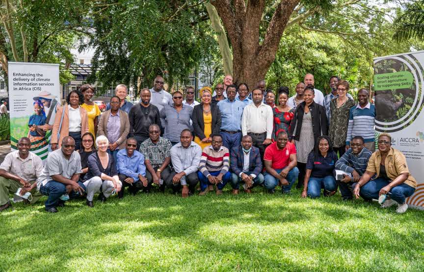 On-boarding event for winners of the IWMI-designed accelerator grant in Zambia. Photo: Alaji PRO